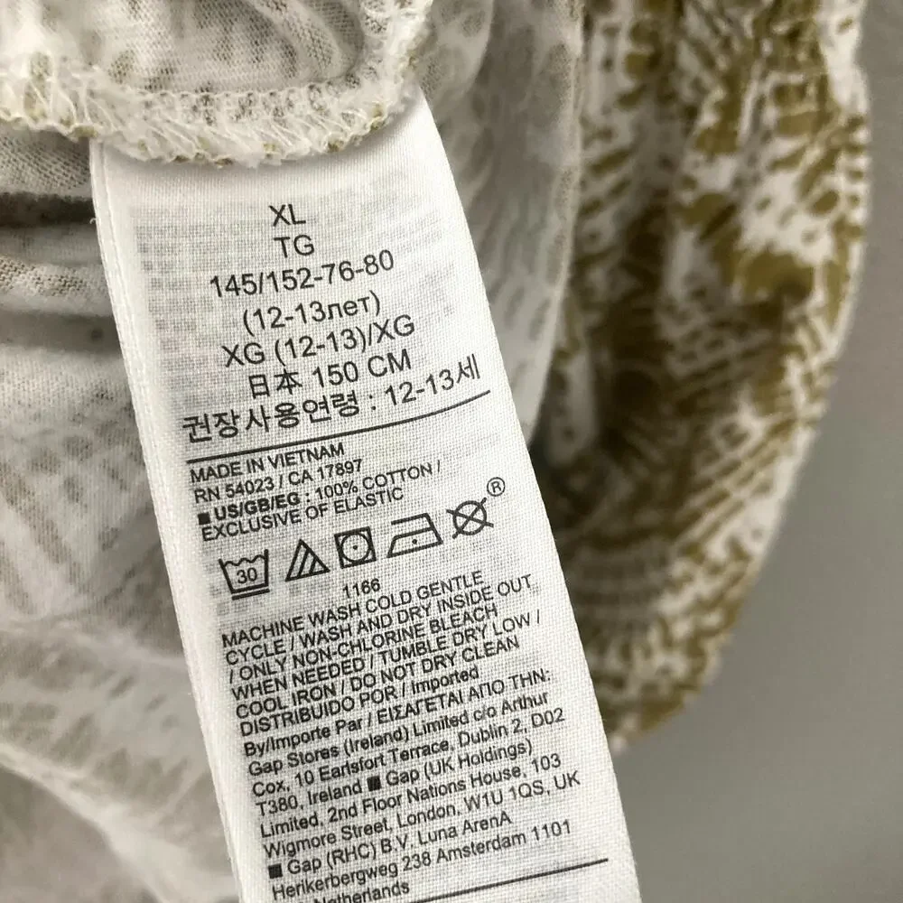GAP smocked patterned